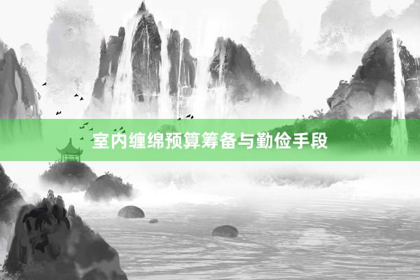 室内缠绵预算筹备与勤俭手段